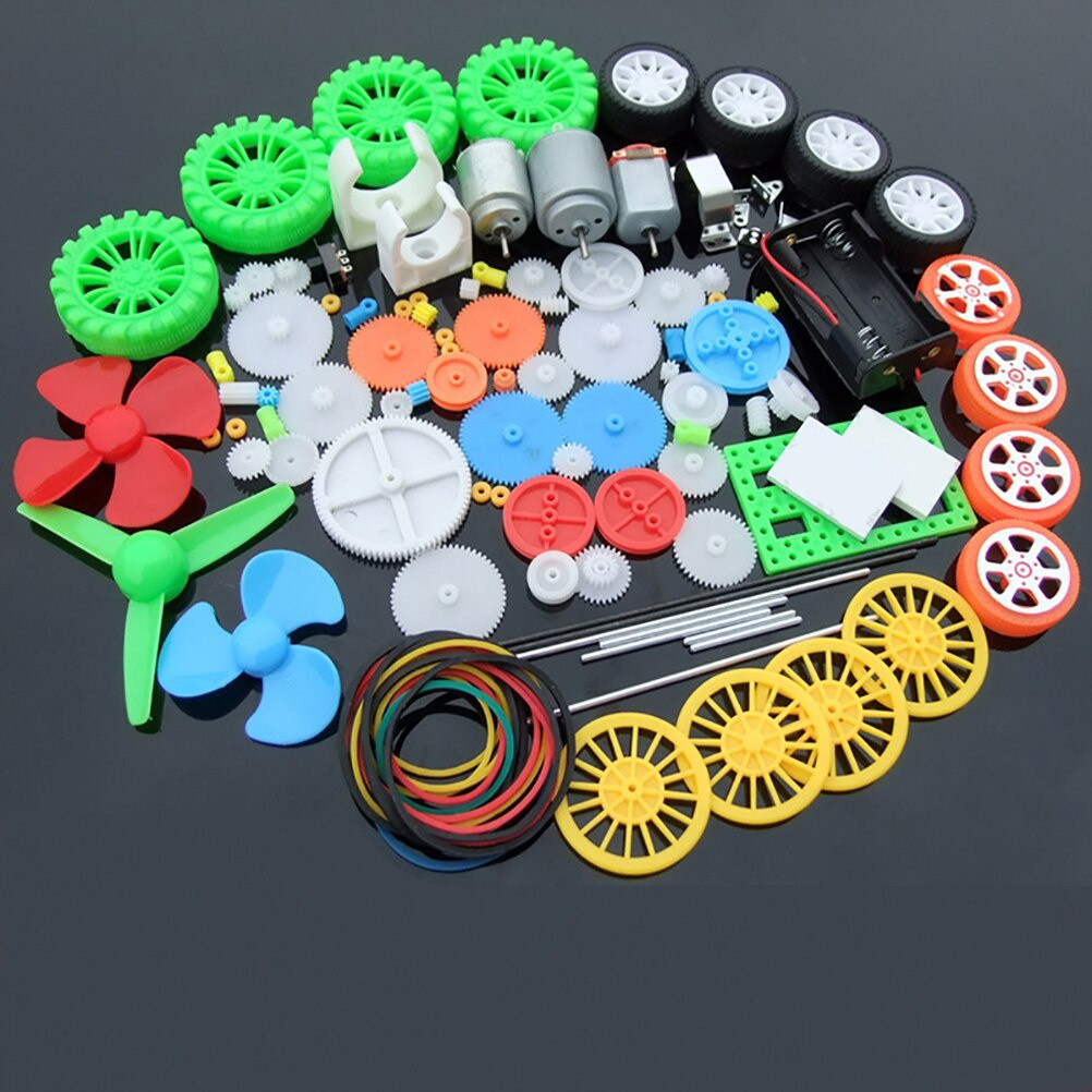 Science Experiment - 112pcs DC Motor Kit Electric Mini