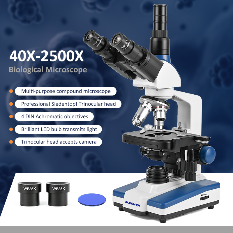 40X-2500X Professional Biologi - Microscope Compound 40X 评论和价格