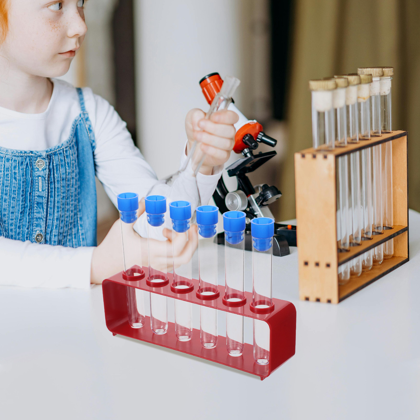 1Set Science Test Tube Clear P - Science Experiment 评论和价格