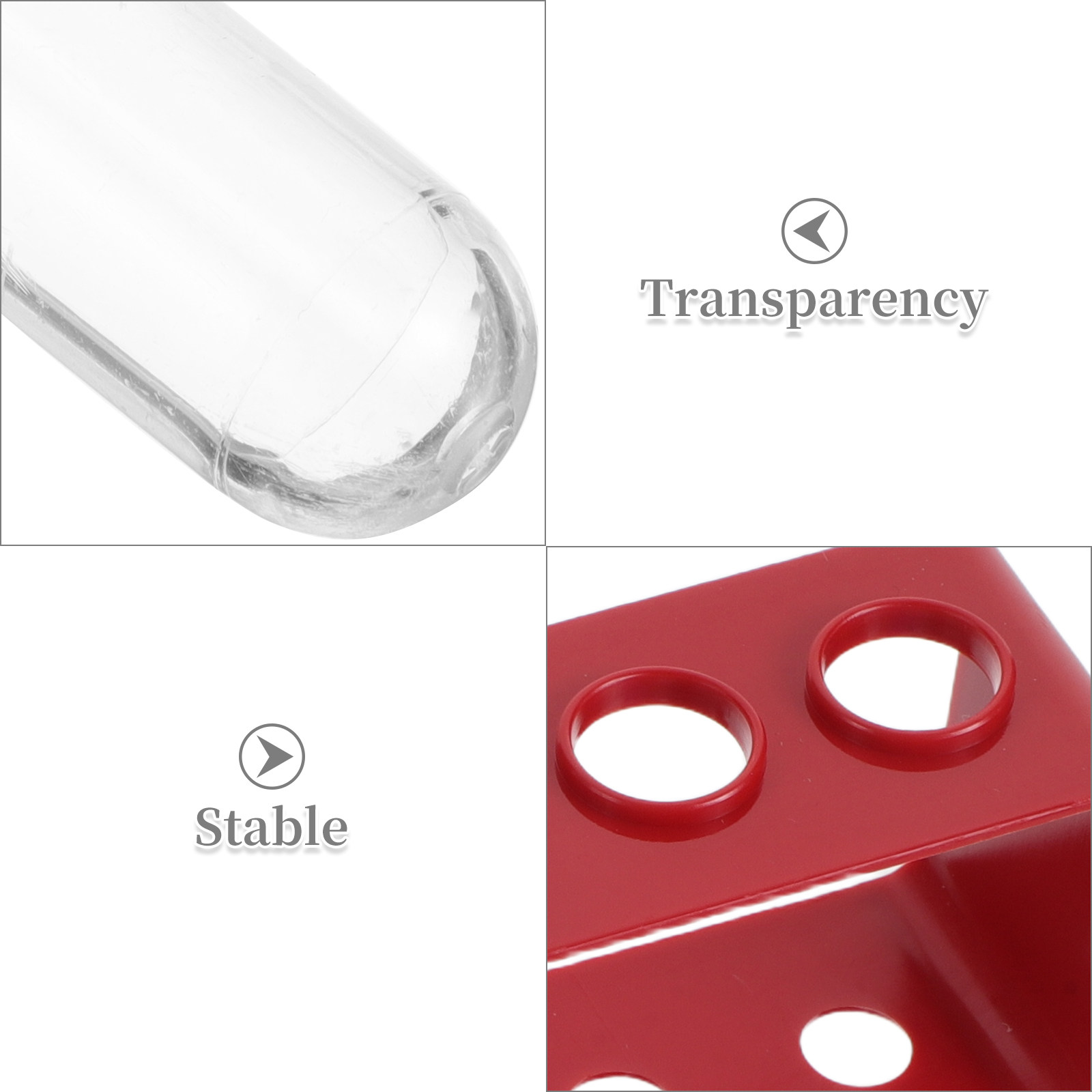 1Set Science Test Tube Clear P - Science Experiment 评论和价格
