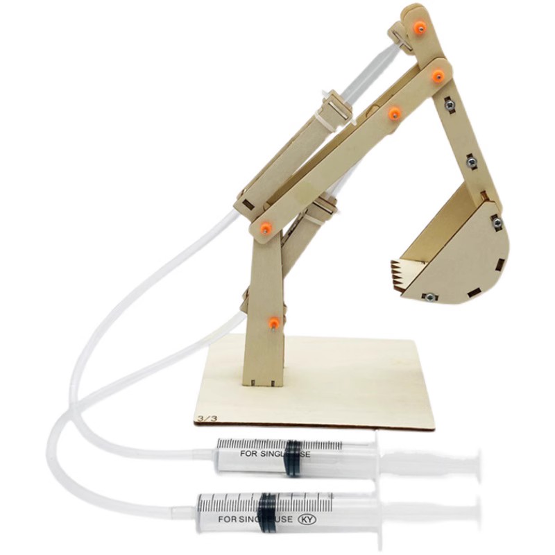 Handmade Hydraulic Excavator D - Science Diy Model 评论和价格