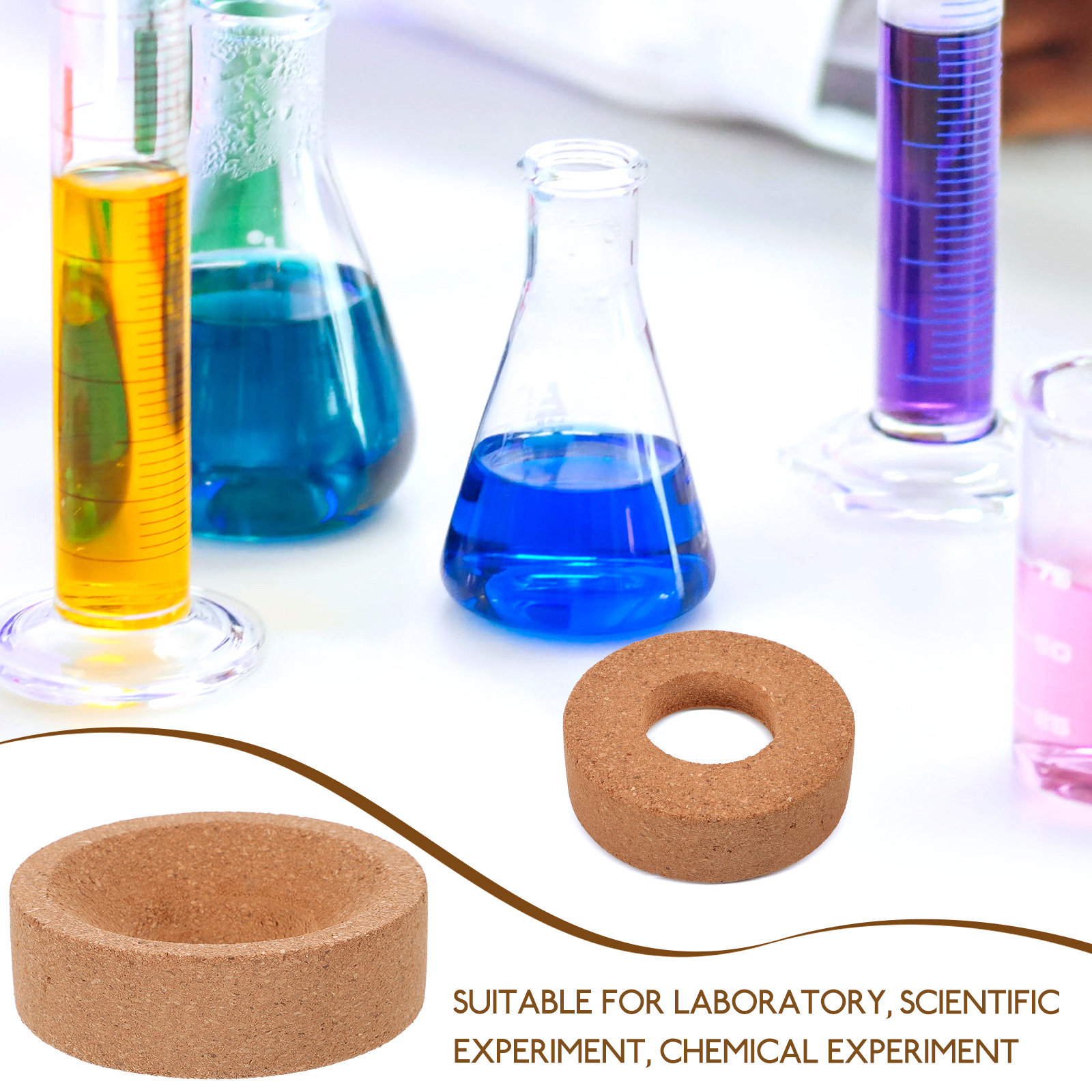 Laboratory Flask Cork Stand He - Science Experiment 评论和价格