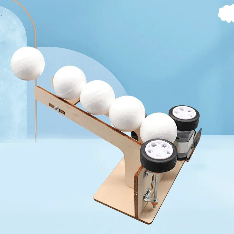 Electric Ball Pitching Machine - Science Diy Model 评论和价格