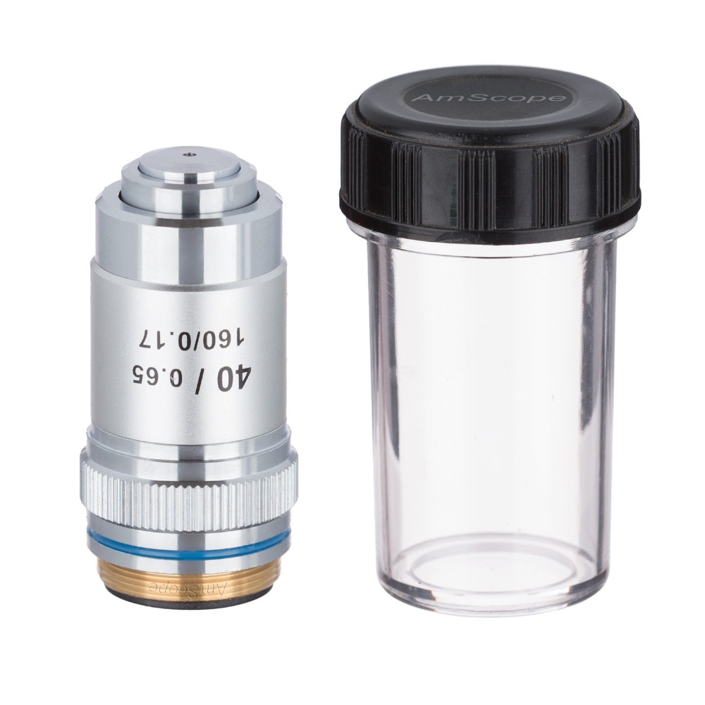 AmScope 40X (Spring) Achromati - Microscope Compound 40X 评论和价格