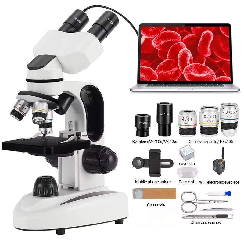 40X-1000X Compound Binocular M - Microscope Compound 40X 评论和价格