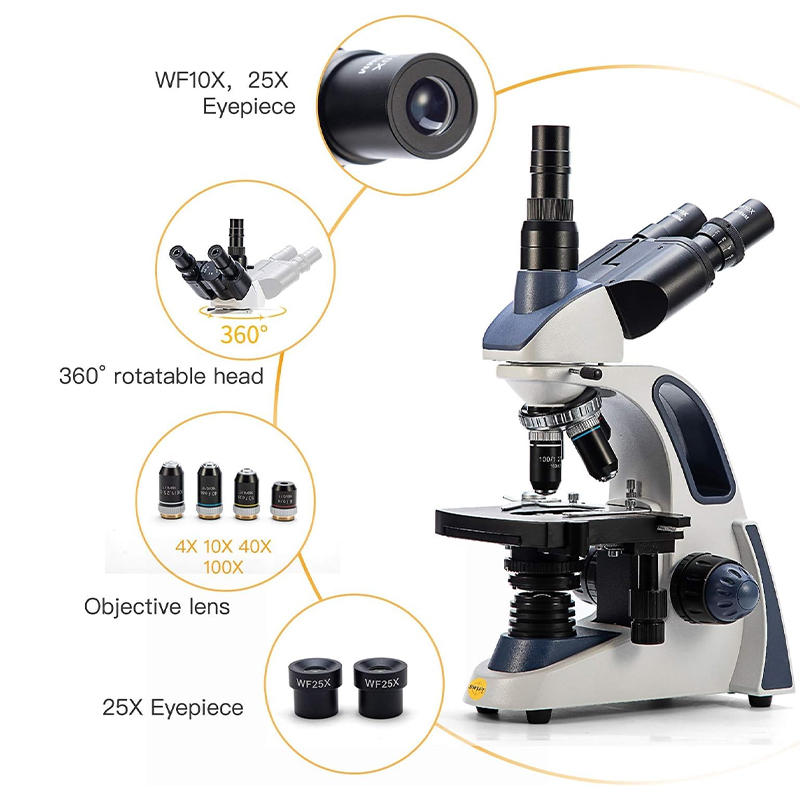 SWIFT SW380T Compound Trinocul - Microscope Compound 40X 评论和价格