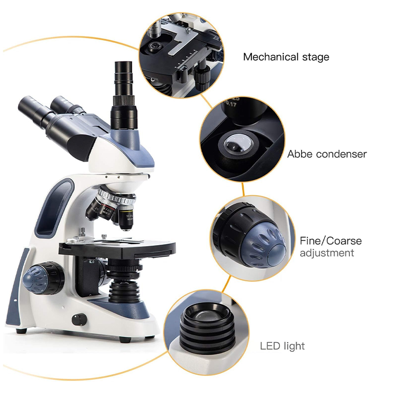 SWIFT SW380T Compound Trinocul - Microscope Compound 40X 评论和价格