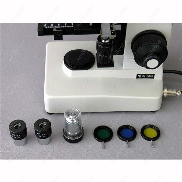 AmScope Metallurgical Trinocul - Microscope Compound 40X 评论和价格