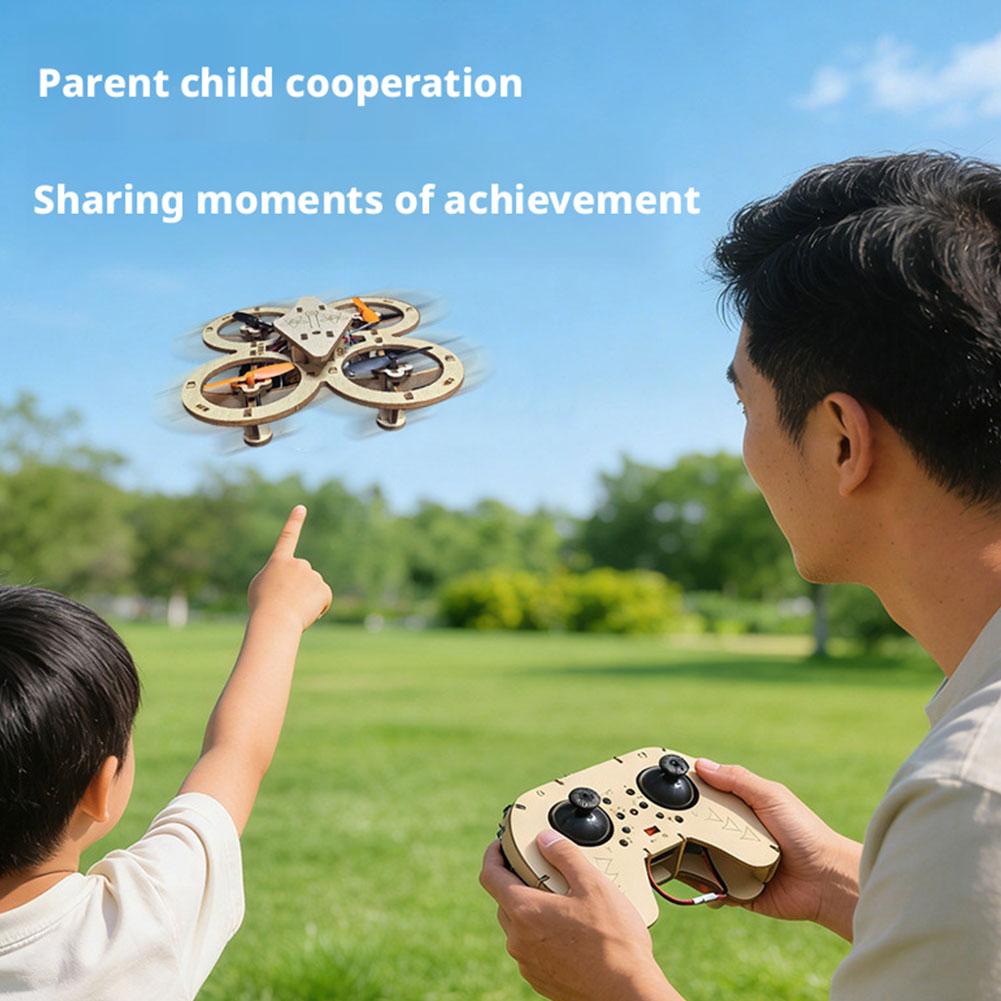 DIY Wooden RC Drone Quadcopter - Science Diy Model 评论和价格
