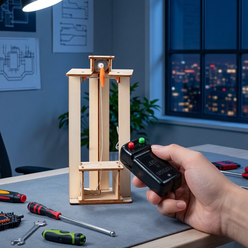DIY Electric Elevator Lift Mod - Science Diy Model 评论和价格