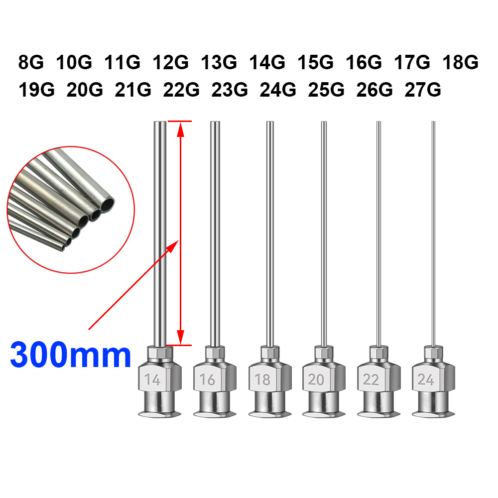 12pcs SUS304 300mm Long Blunt  - Hobby Science Lab 评论和价格
