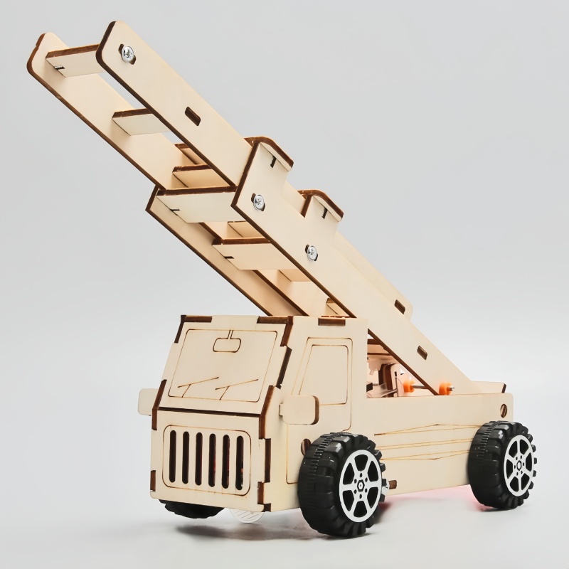 DIY Wood Ladder Fire Truck Mod - Science Diy Model 评论和价格