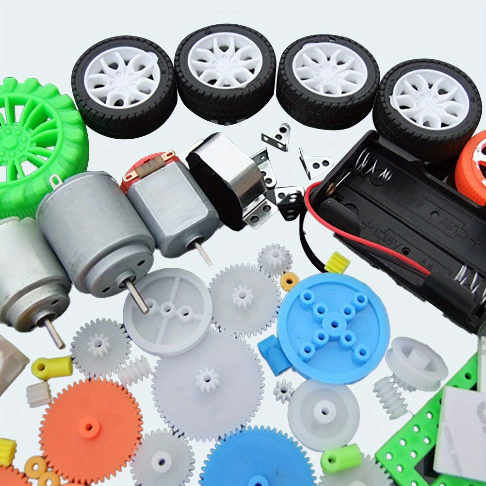 112pcs DC Motor Kit Electric M - Science Experiment 评论和价格