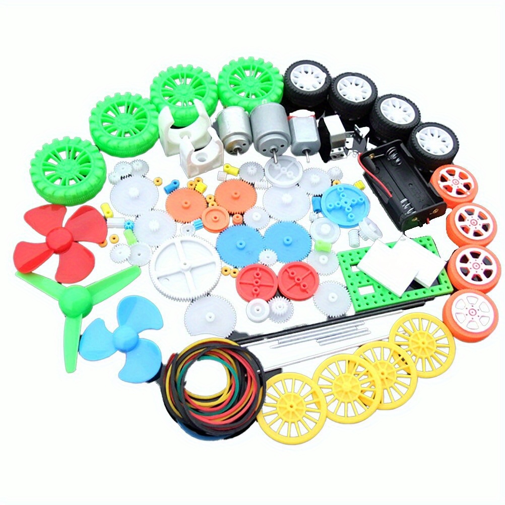 112pcs DC Motor Kit Electric M - Science Experiment 评论和价格