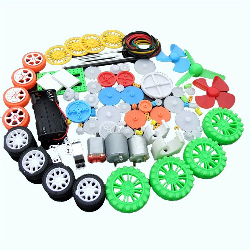 112pcs DC Motor Kit Electric M - Science Experiment 评论和价格