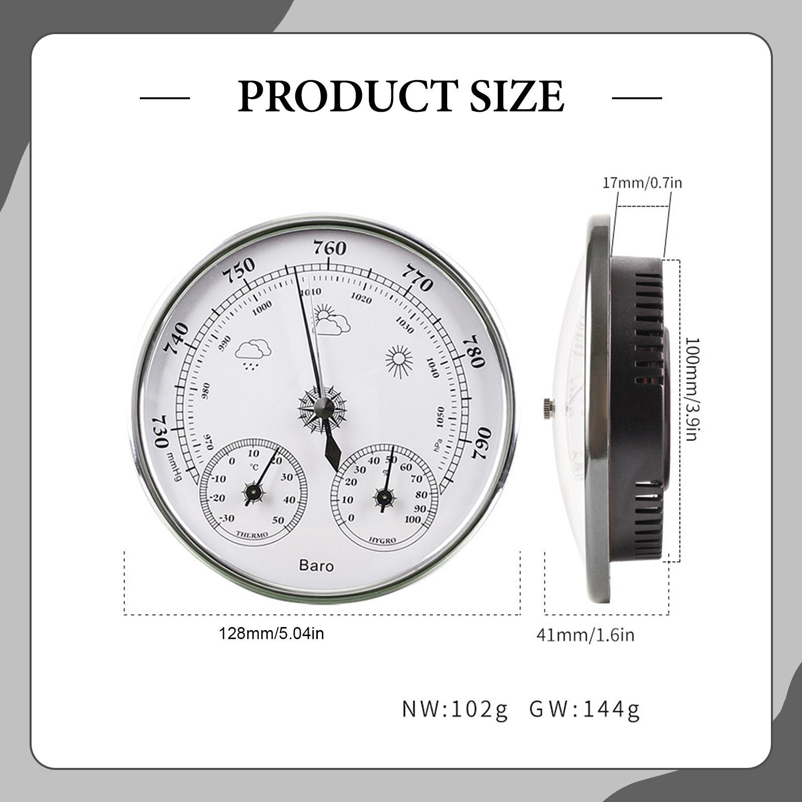 Classic Analog Weather Baromet - Barometer Analog Classic 评论和价格